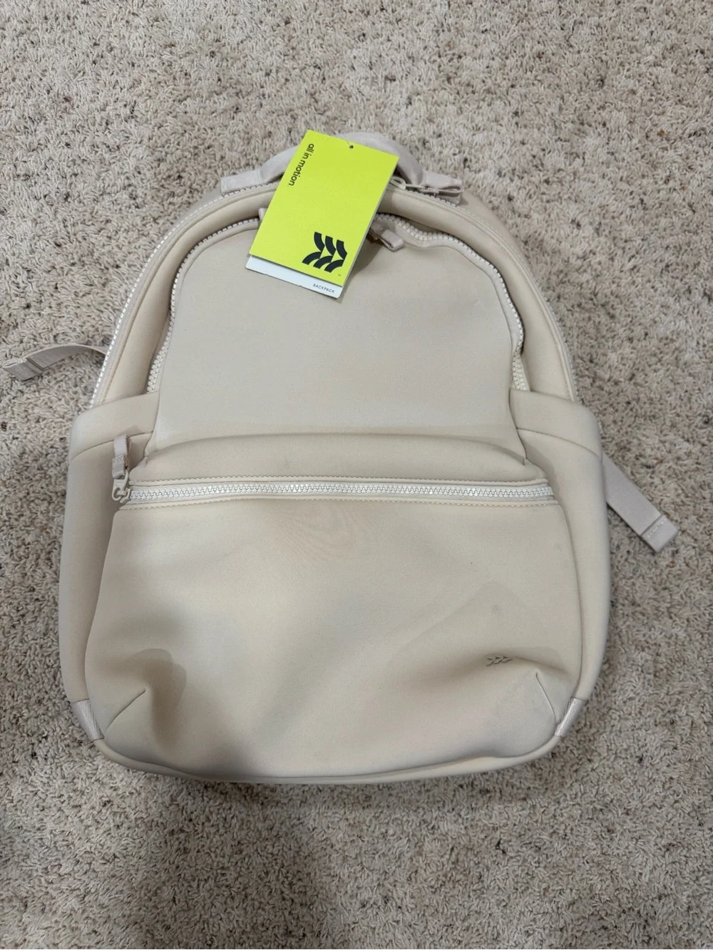 all in motion Cream Kids Mini Backpack with Front Zip